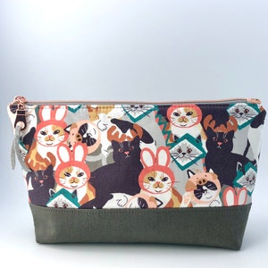 Cats in Hats Zipper Pouch