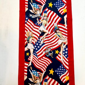 Long May She Wave Table Runner