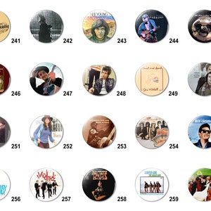 Classic Rock (M) Pins Buttons (1.25 inch / 32mm)