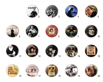 Country Music (AA) Pins Buttons (1.25 inch / 32mm)