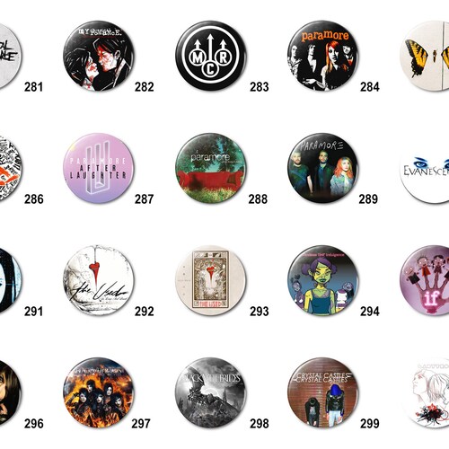 80's New Wave Alt C Pins Buttons Badge 1.25 Inch / - Etsy