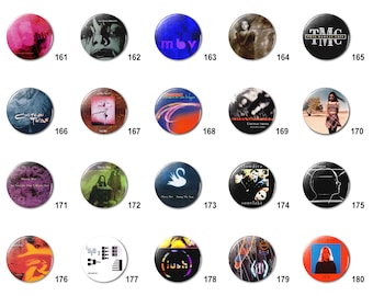 90's - 2K Indie Alt Rock (I) Pins Buttons (1.25 inch / 32mm)