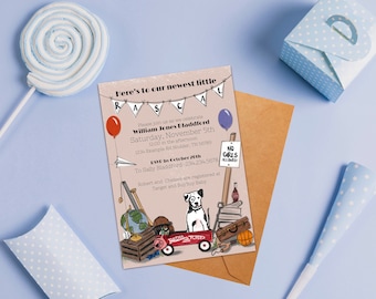 Little Rascal Baby Shower Invitation