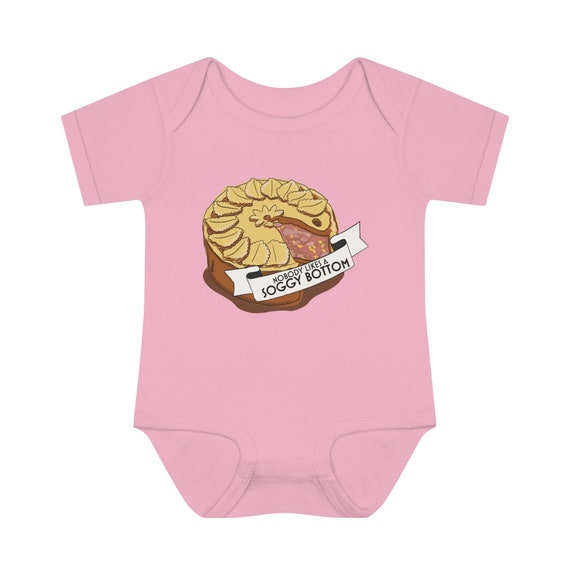 Great British Bake-off Soggy Bottoms Baby Onsie