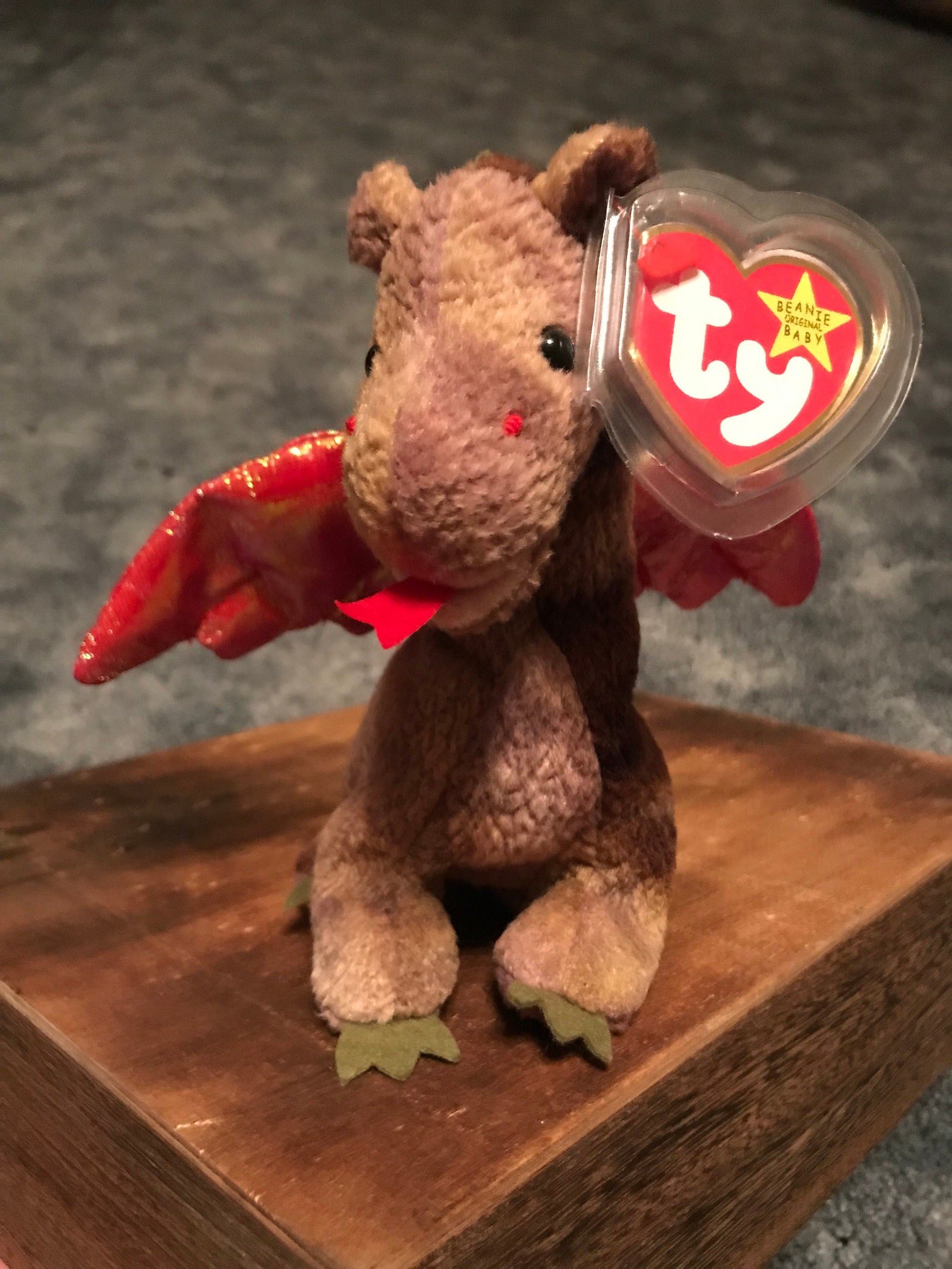 Rare Scorch Beanie Baby With Errors and Special Coloring Etsy