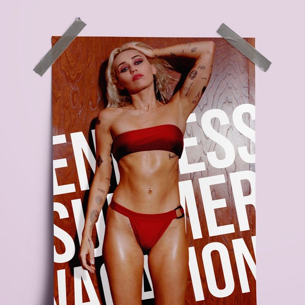 Miley Endless Summer Vacation Matte Poster (Unframed)