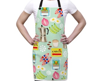 Apron Illustration Etsy