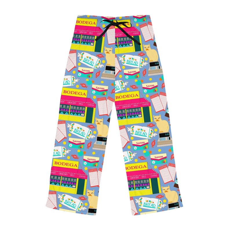 Bodega Cat Dominican Women's Pajama Pants Etsy