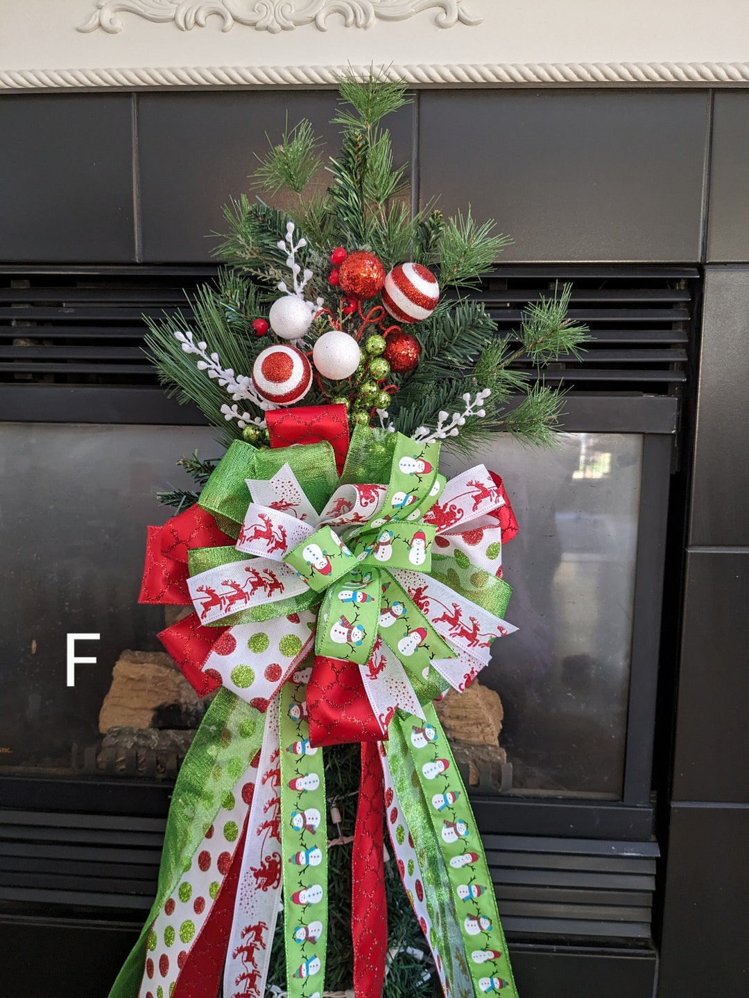 Christmas Tree Topper, Extra Large Tree Topper, Tree Topper for