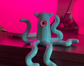 Coraline squid kitty squid cat shelf buddy!