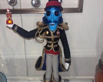 Coraline Mr. Bobinsky circus other world figure with circus mouse