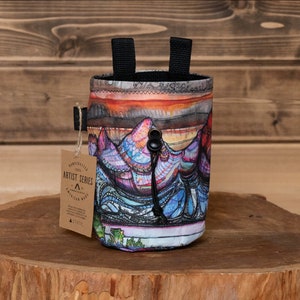 Grand Tetons Chalk Bag | Craig Muderlak Collab