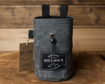 Waxed Canvas Chalk Bag | Gunpowder