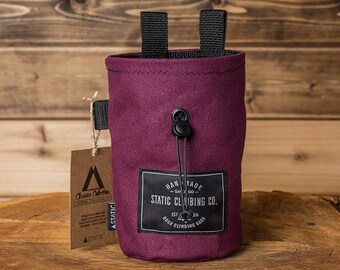 Canvas Chalk Bag | Burgundy