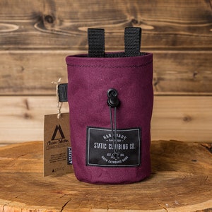Canvas Chalk Bag | Burgundy
