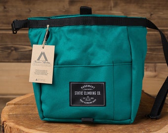 Canvas Chalk Bucket | Teal