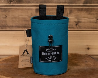 Canvas Chalk Bag | Aqua