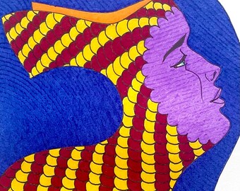 Brilliant Enlightened Creature  (2026) | Rabbit Hare Nature one-off original pen & ink on paper drawing by Robert Bohan artist