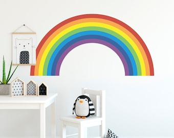 Pastell-Regenbogen Wanddeko | Wandtattoos Fürs Kinderzimmer