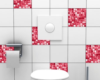 Mosaic Tile Stickers - Kitchen tile sticker - Bathroom Decal - Kitchen decor
