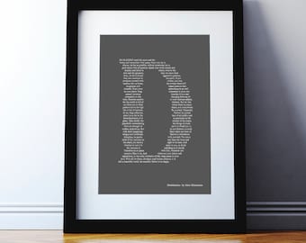 Desiderata Poem Print - Max Ehrmann Inspirational Wall Art