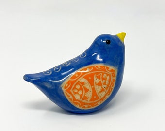 Handmade ceramic bird