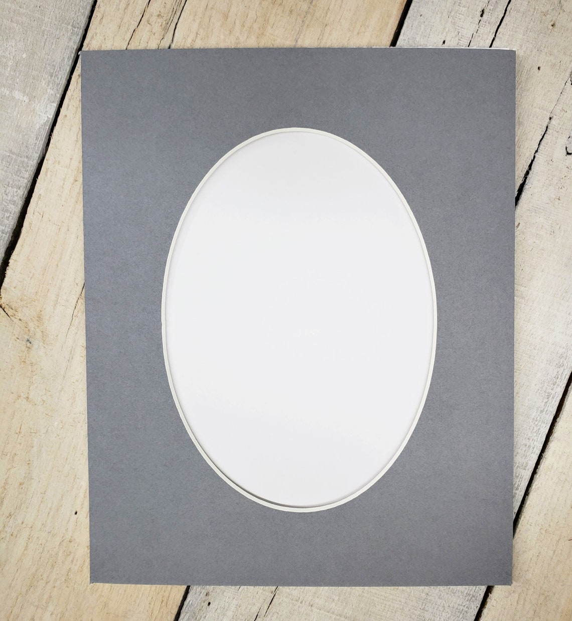 Oval Picture Frame Mat Standard & Custom Sizes Available Etsy