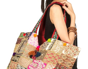 Large Tote Shoulder Bag Women Handbag Purse Everyday Casual Boho Laptop Travel Carry All, Hippie Bag, Beach Bag