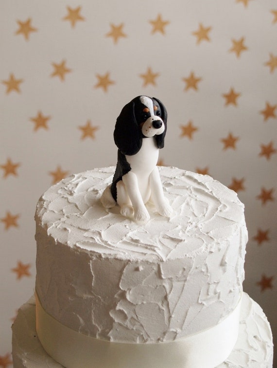 spaniel birthday cake