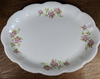 Eureka Floral Platter