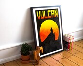 Vulcan Retro Poster - Star Trek - Travel - Spock - (Available In Many Sizes)