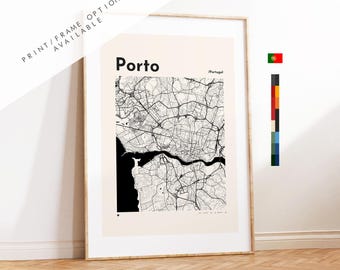 Porto Stadtplan zum Ausdrucken