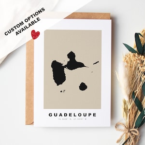 Cartão de felicitações personalizado de Guadalupe - Envelope Kraft incluído - Texto personalizado - Cartão de felicitações - Aniversário - Viagem surpresa - Aniversário