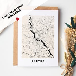 Carte de vœux Brighton - Options personnalisées disponibles - Enveloppe recyclée incluse