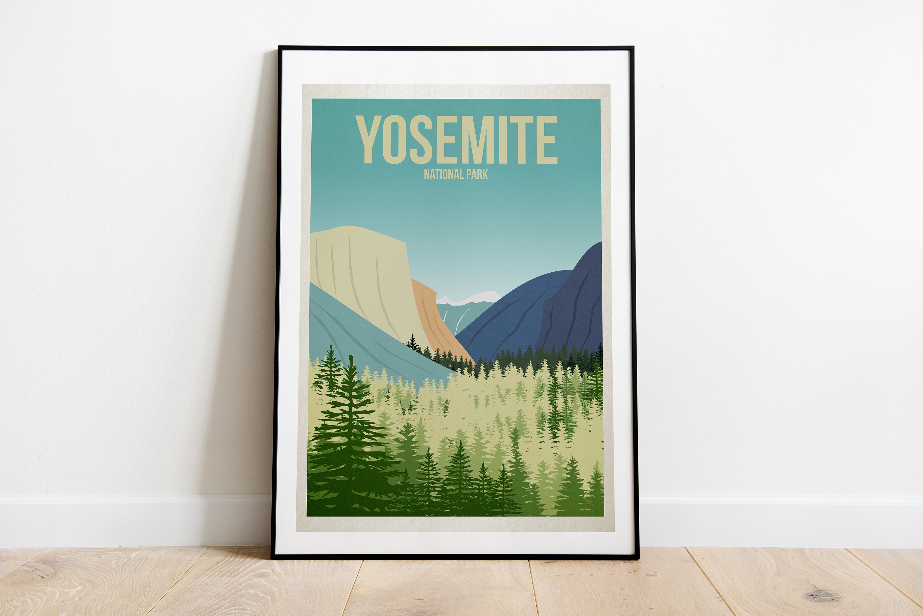 Yosemite National Park - US National Parks - Art Print - (Available I…