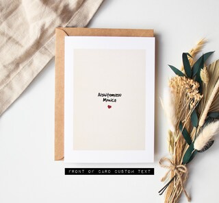 Biglietto Di Auguri Di Nozze Hallmark In Inglese | Design Quadrato 16x16 Cm, Con Dettagli In Rilievo E Cuore Pendente In Legno 3D