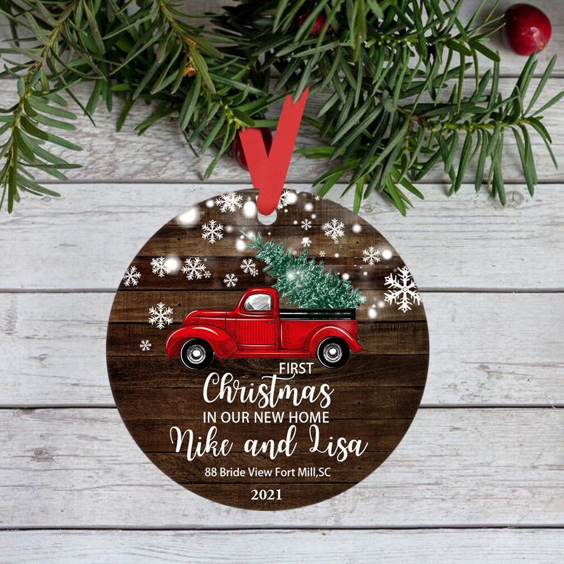 New Home Christmas Ornament 