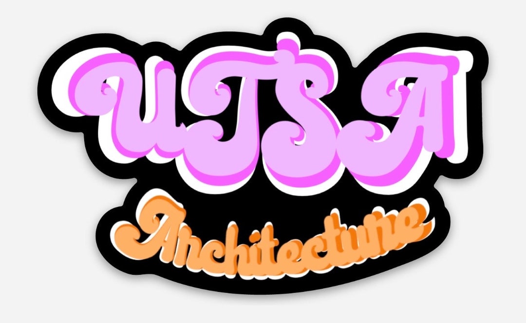 Utsa Engineering Sticker UTSA Architecture Sticker - Etsy