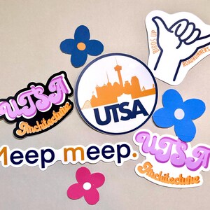 Utsa Logo Sticker Birds up Roadrunners - UTSA Sticker - Etsy