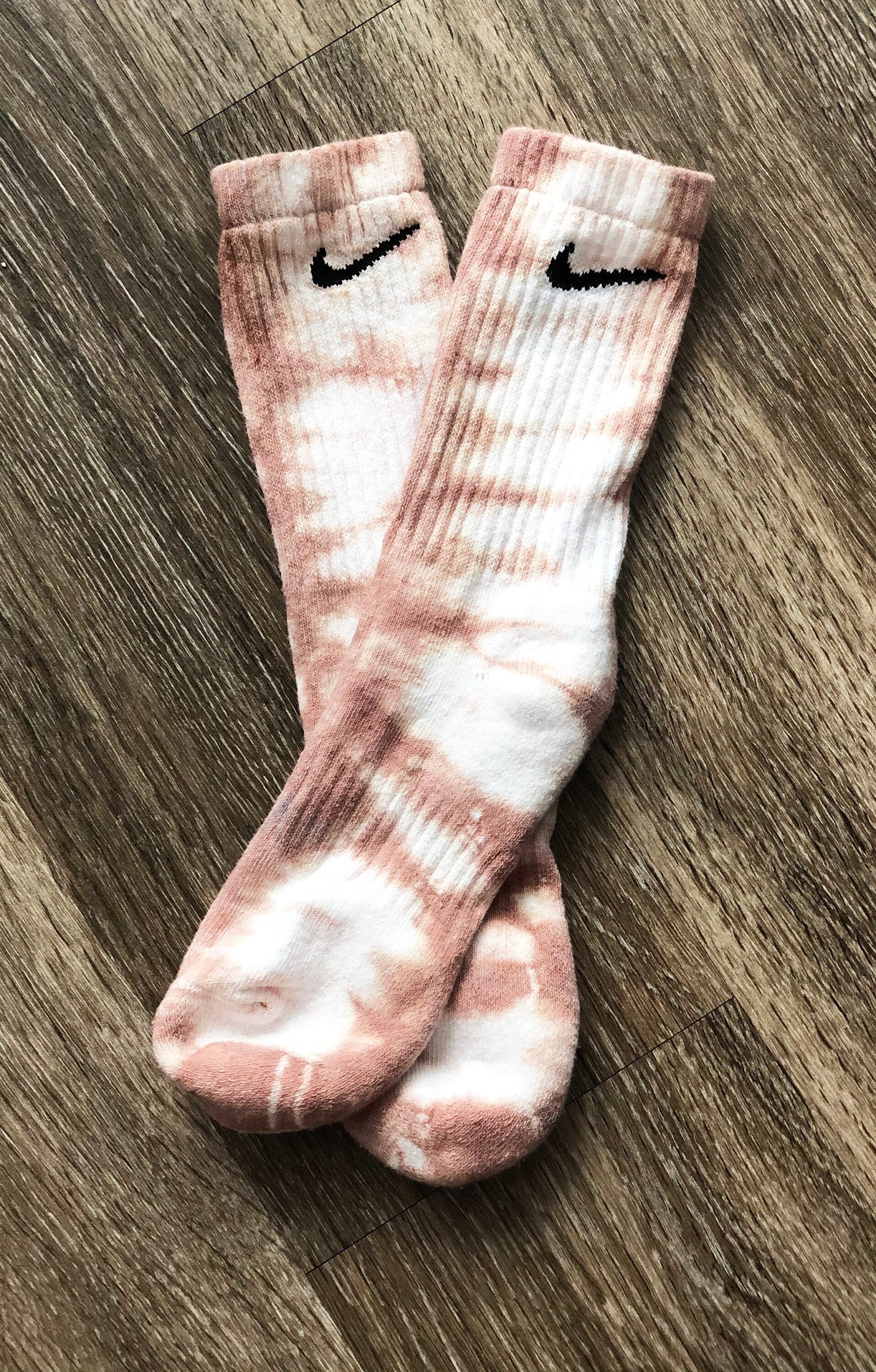 nike socks nude