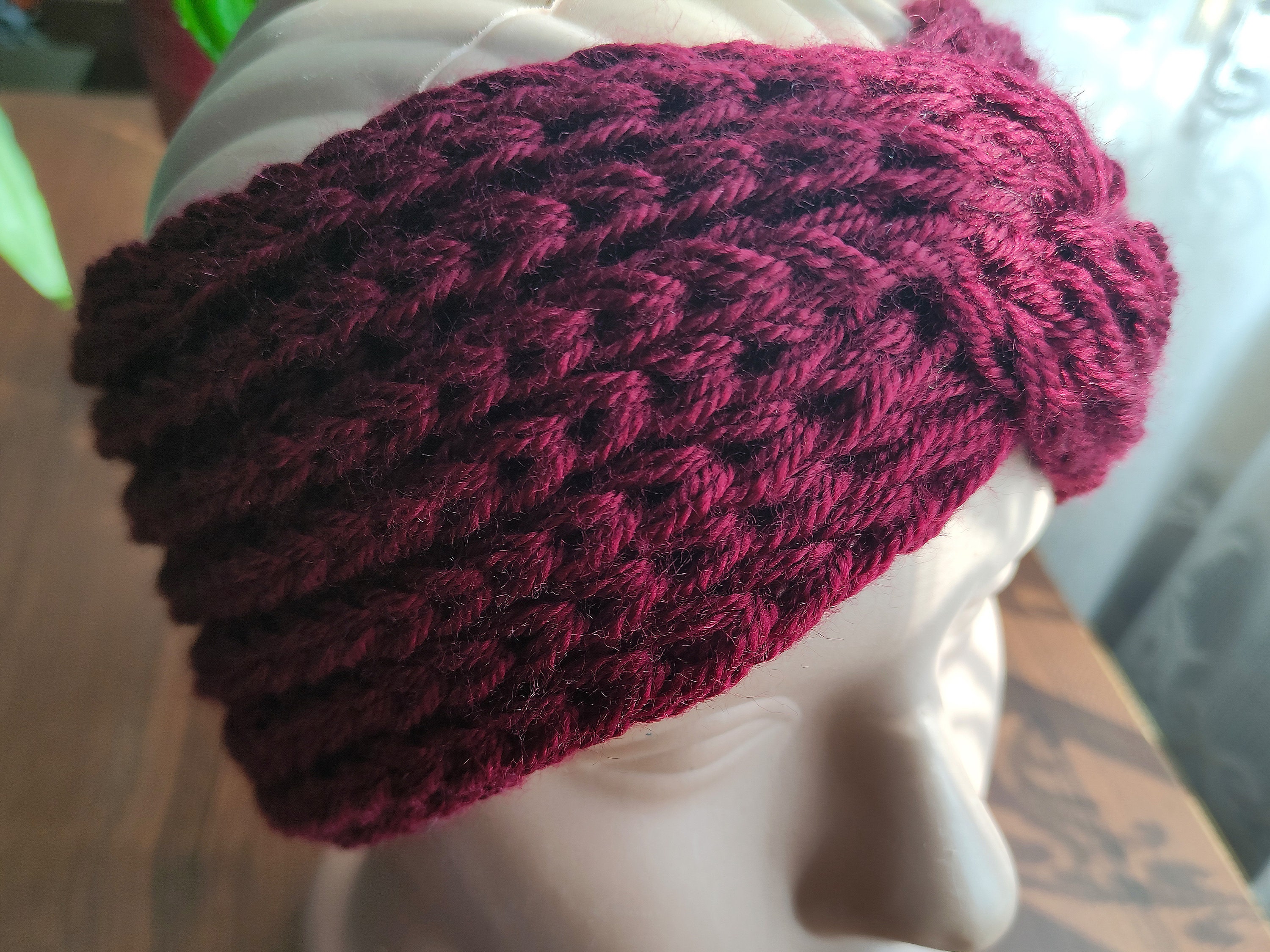 Knitted Twist Earwarmer Knitted Ear warmer Knit Headband Etsy
