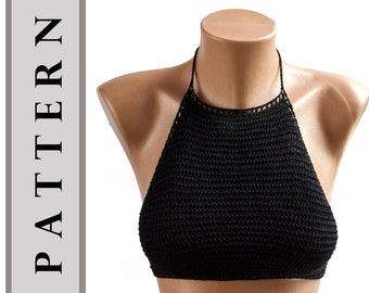 Instant Download Crochet Pattern - Crochet Bikini Top, CROCHET PATTERN, Women Bikini Top, Instant Download, DIY