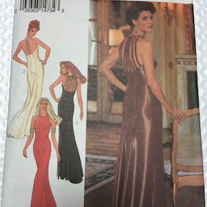 Stijl 2358, avondjurk, inclusief maat 6-16, vintage