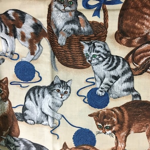 Kattenstof, Katoen, One Yard
