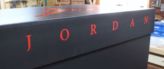 giant air jordan shoe box