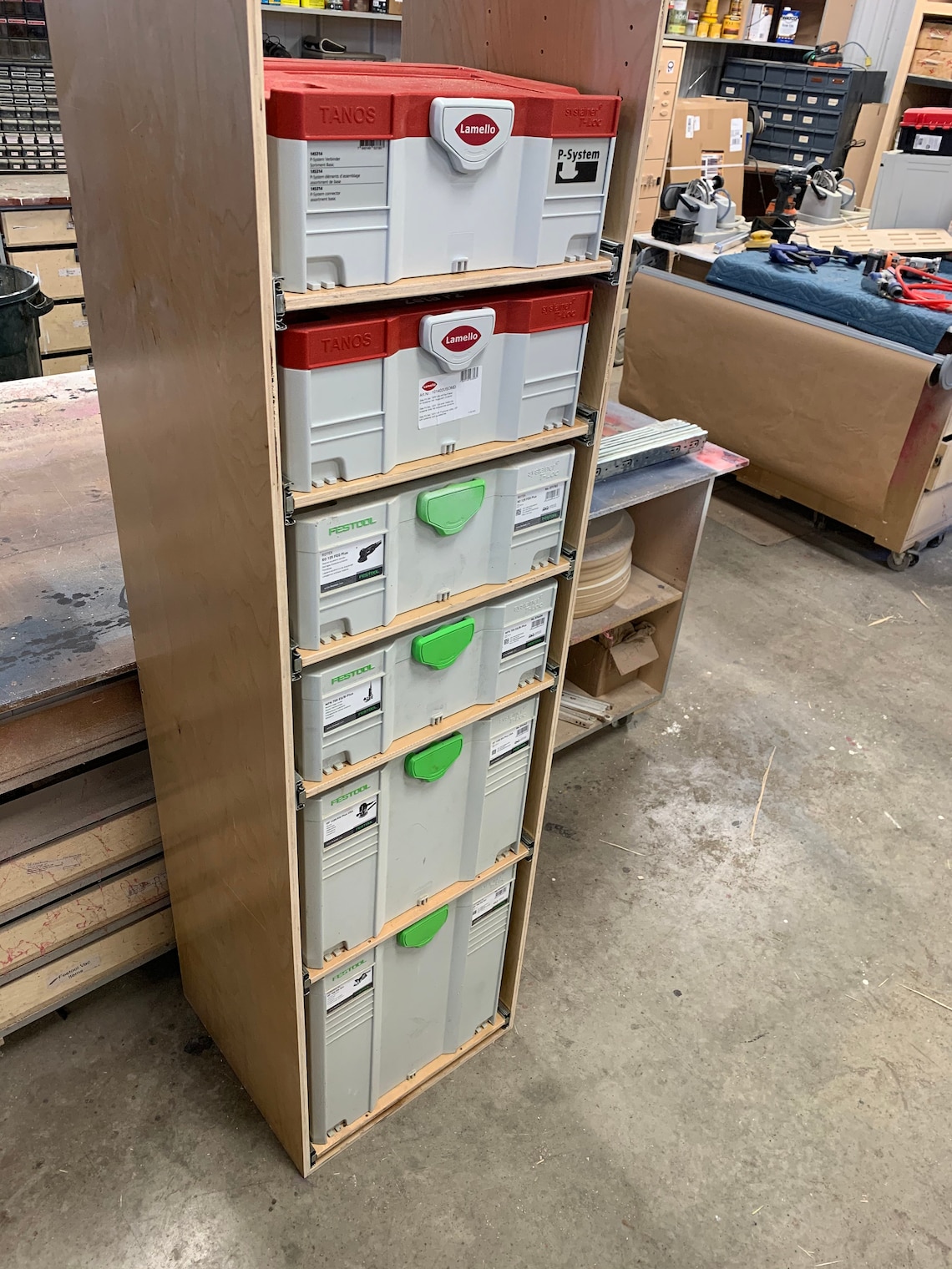 Shop Van Trailer Tool System Racking Milwaukee Packout Etsy