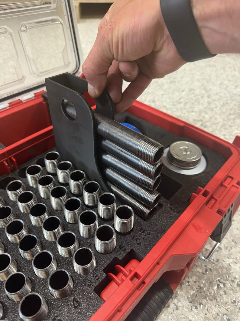 STV Racking - Pipe Nipple Organizer | Packout Deep Organizer - Etsy