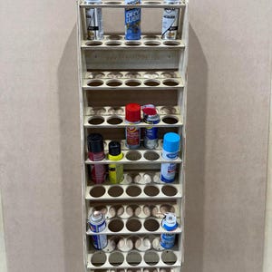 Wall Mounted Rattle Can Storage Organizer - STV Racking - Etsy