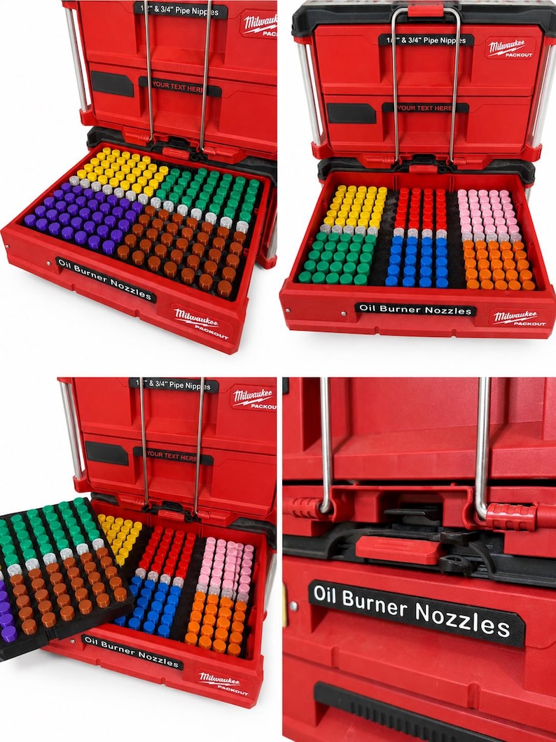 Oil Burner Nozzle Organizer - STV Racking - Etsy
