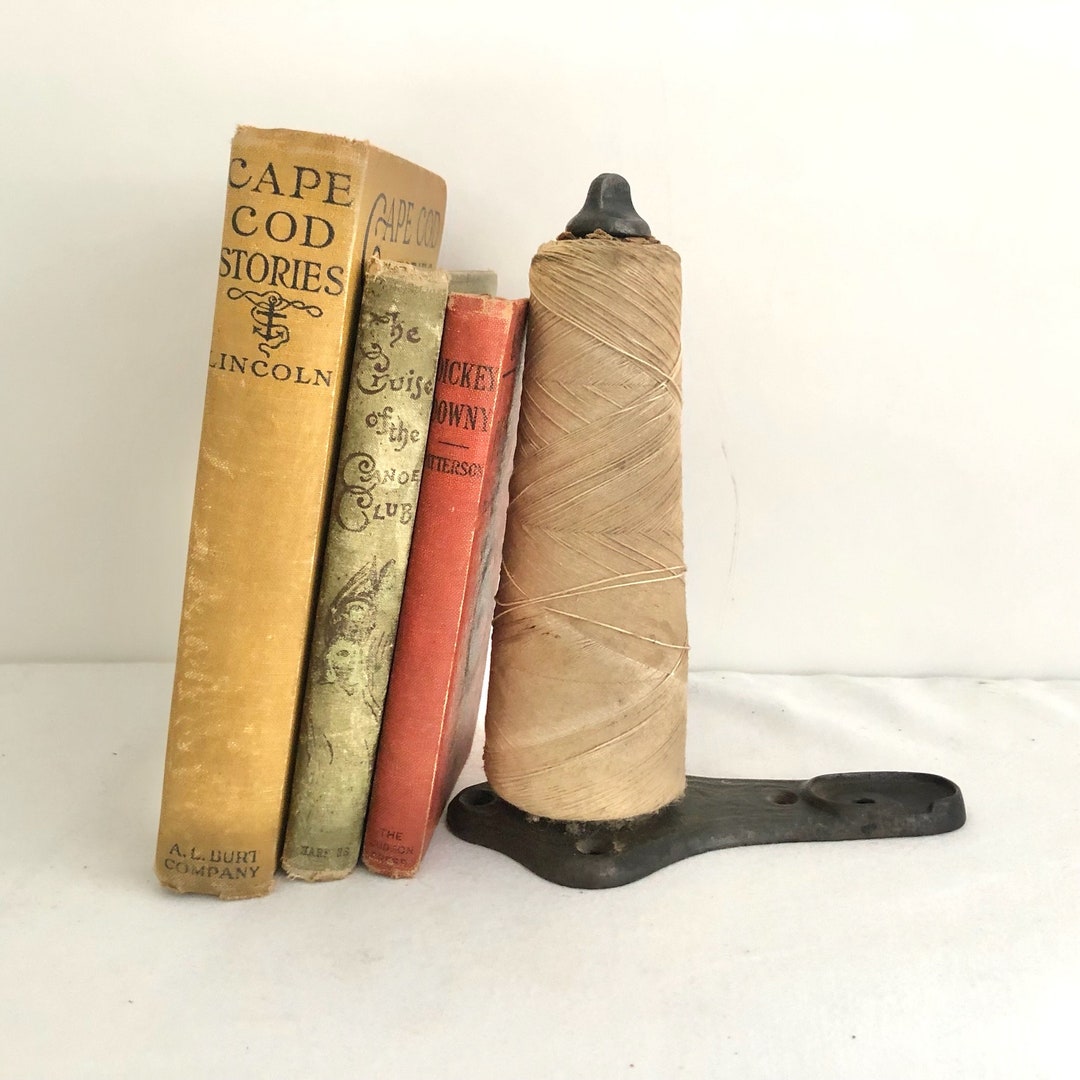 Vintage String Holder Antique Cast Iron String Dispenser Etsy